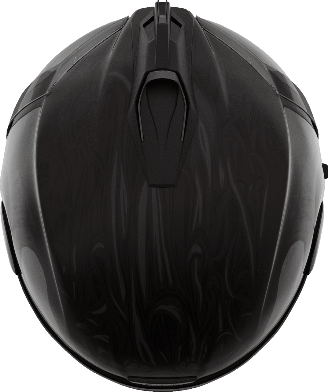 Icon-Airform-Mips-Manik'RR-Dark-Black-Full-Face-Motorcycle-Helmet-top-view