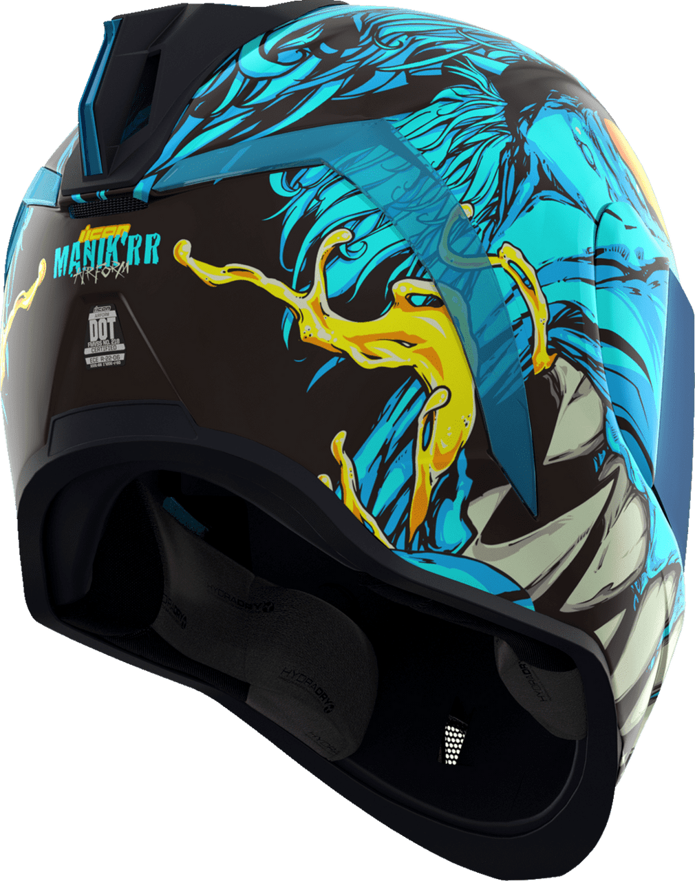 Icon-Airform-Mips-Manik'RR-Light-Blue-Full-Face-Motorcycle-Helmet-back-side-view