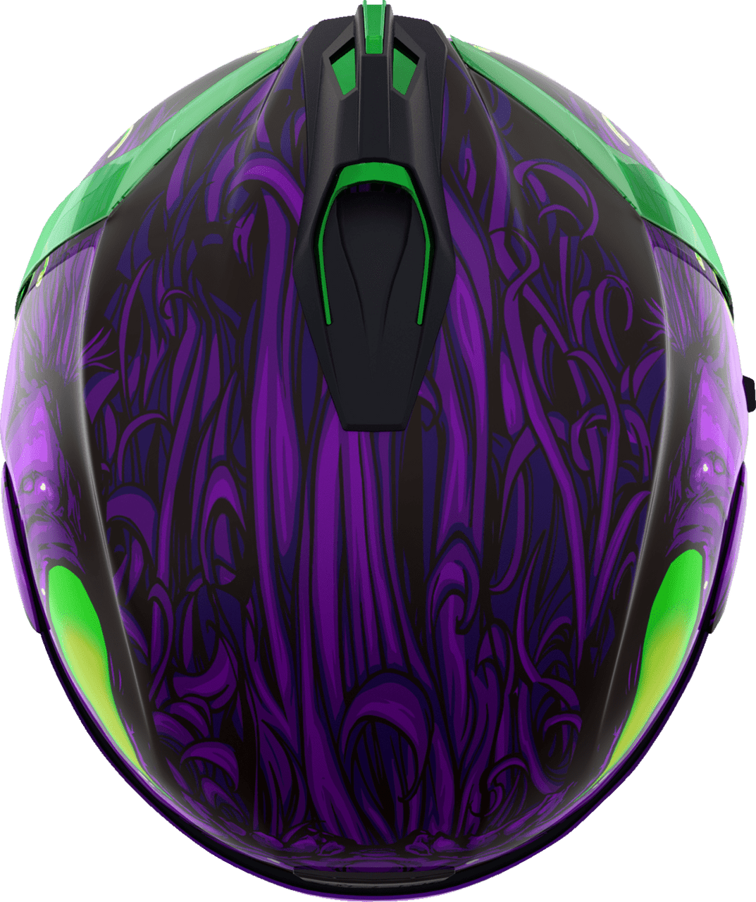 Icon-Airform-Mips-Manik'RR-Purple-Full-Face-Motorcycle-Helmet-top-view