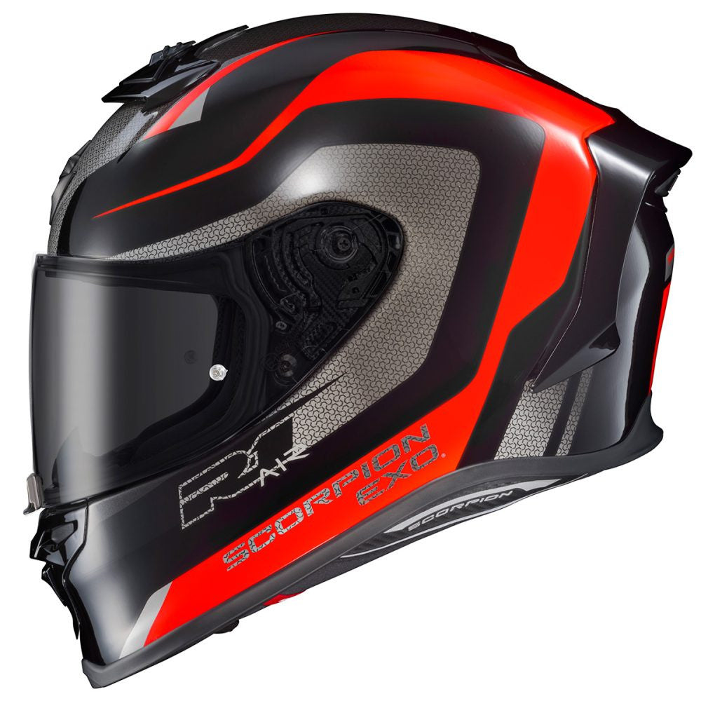 Scorpion-EXO-R1-Air-Hive-Full-Face-Motorcycle-Helmet- Black-Red-main