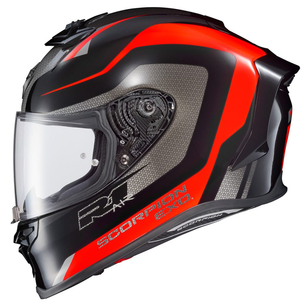 Scorpion-EXO-R1-Air-Hive-Full-Face-Motorcycle-Helmet-Black-Red-side-view