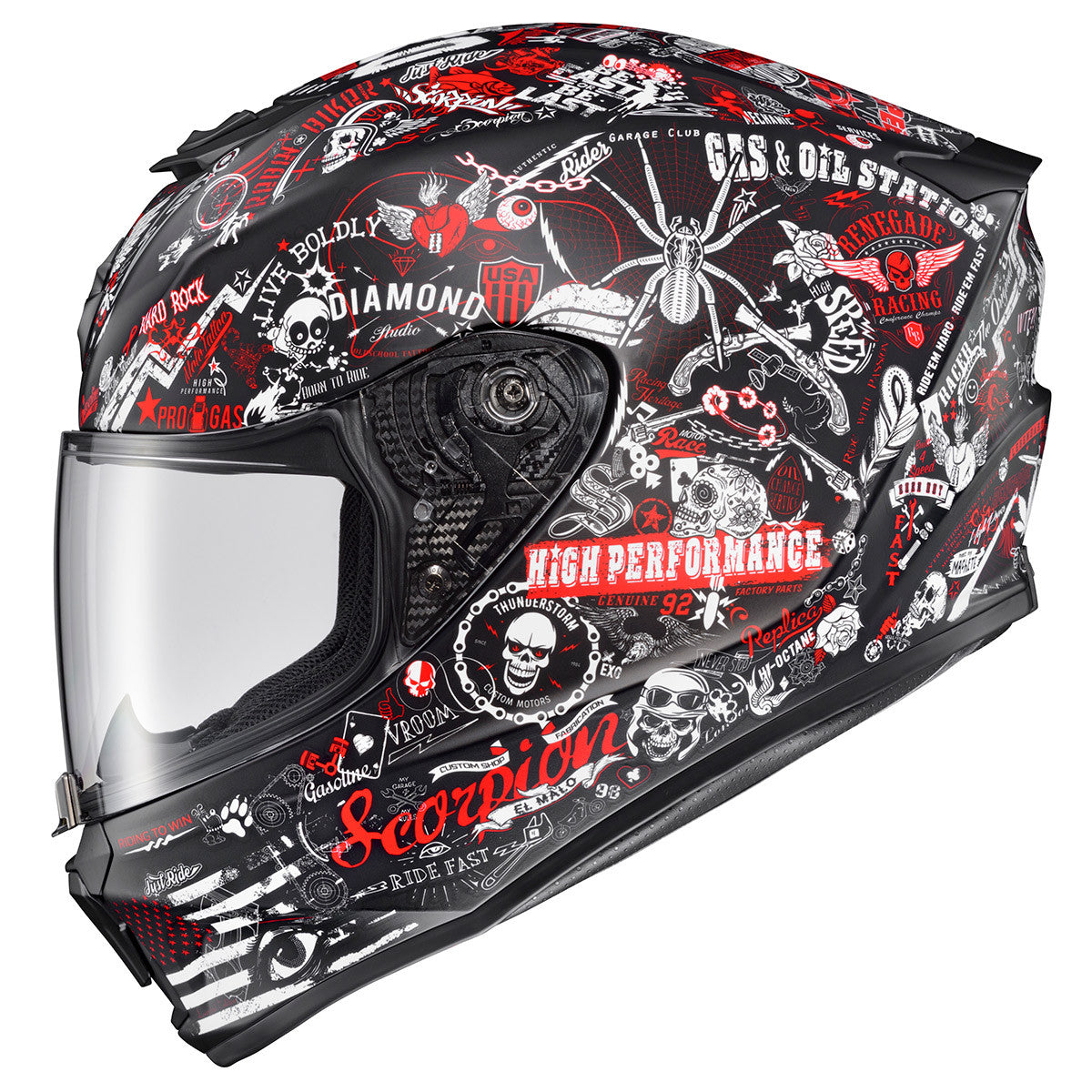 Scorpion-EXO-R420-Shake-2-Full-Face-Motorcycle-Helmet-Red-left-view