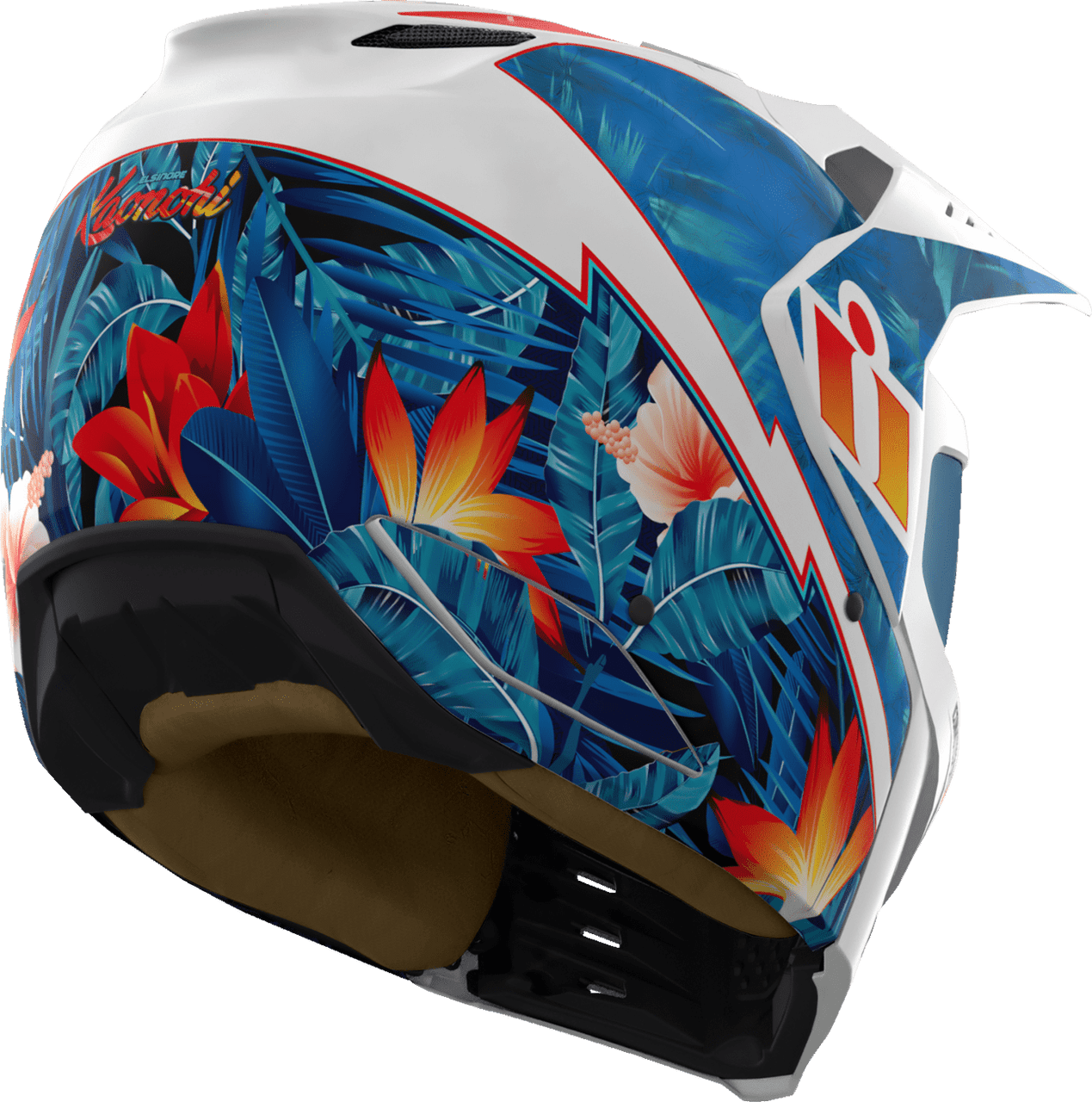 Icon-Elsinore-Kaonohi-Modular-Motorcycle-Helmet-Blue-back-side-view