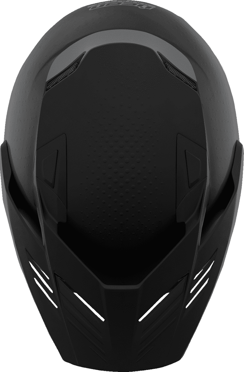 Icon-Elsinore-Monotype-Modular-Motorcycle-Helmet-Black-top-view