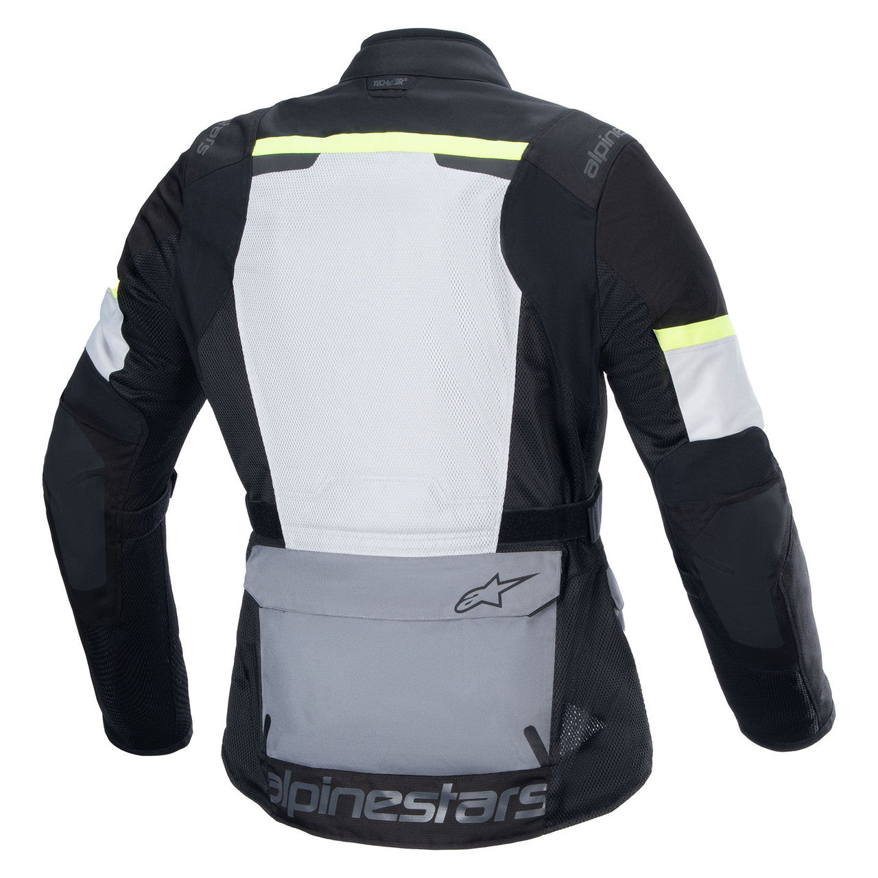 Alpinestars-Andes-Air-Drystar-Motorcycle-Jacket-Black-Grey-back-view