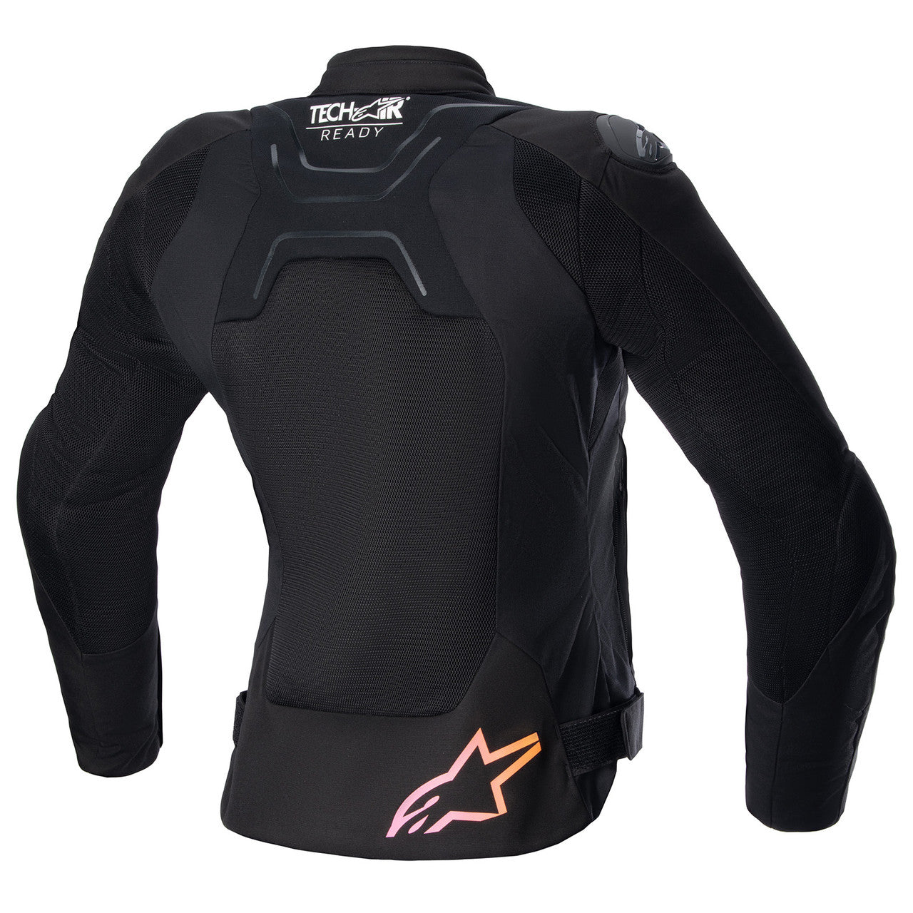 Alpinestars-Stella-SMX-Air-Motorcycle-Jacket-Black-yellow-pink-back-view