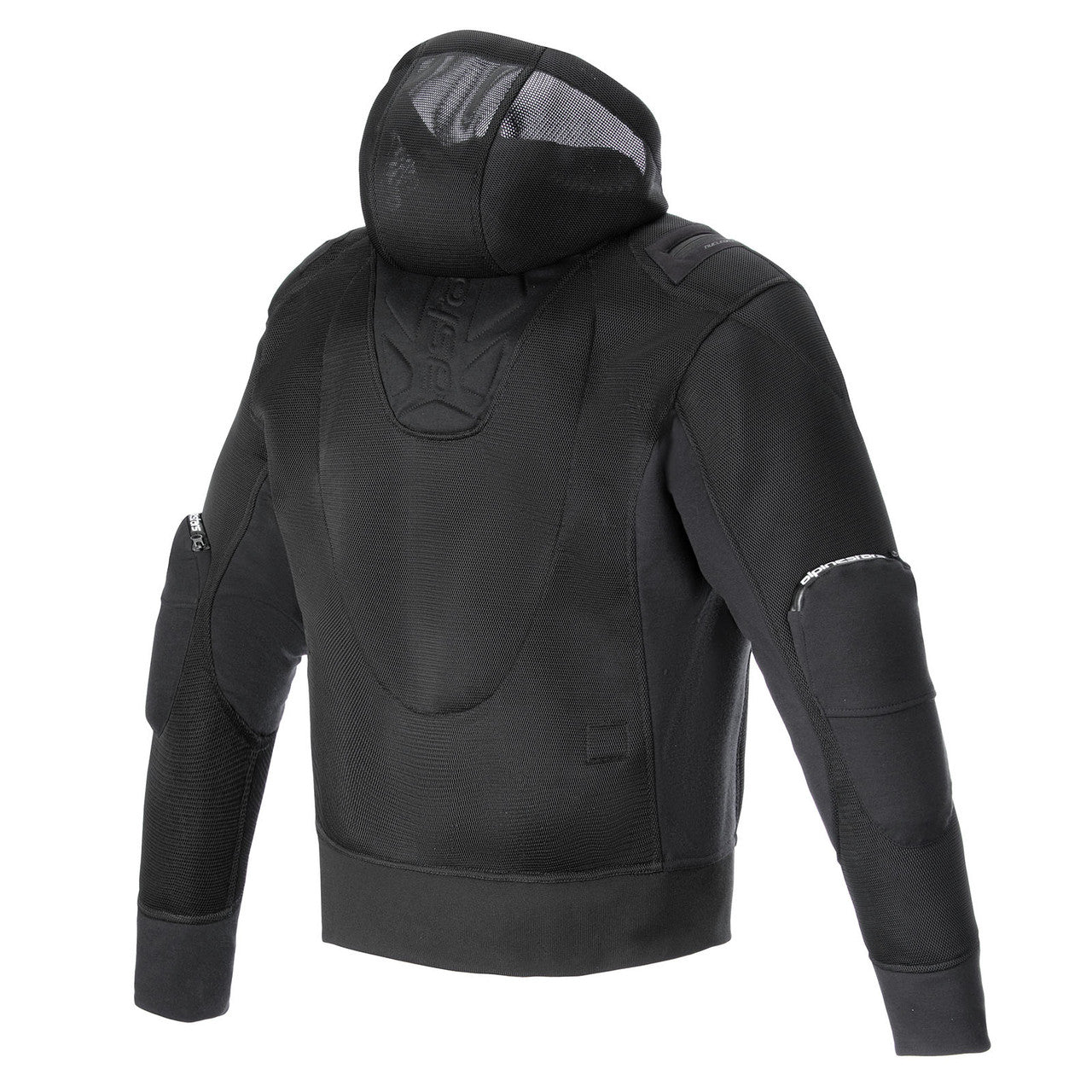 Alpinestars-Moflow-Air-Tech-Hoodie-Black-back-view