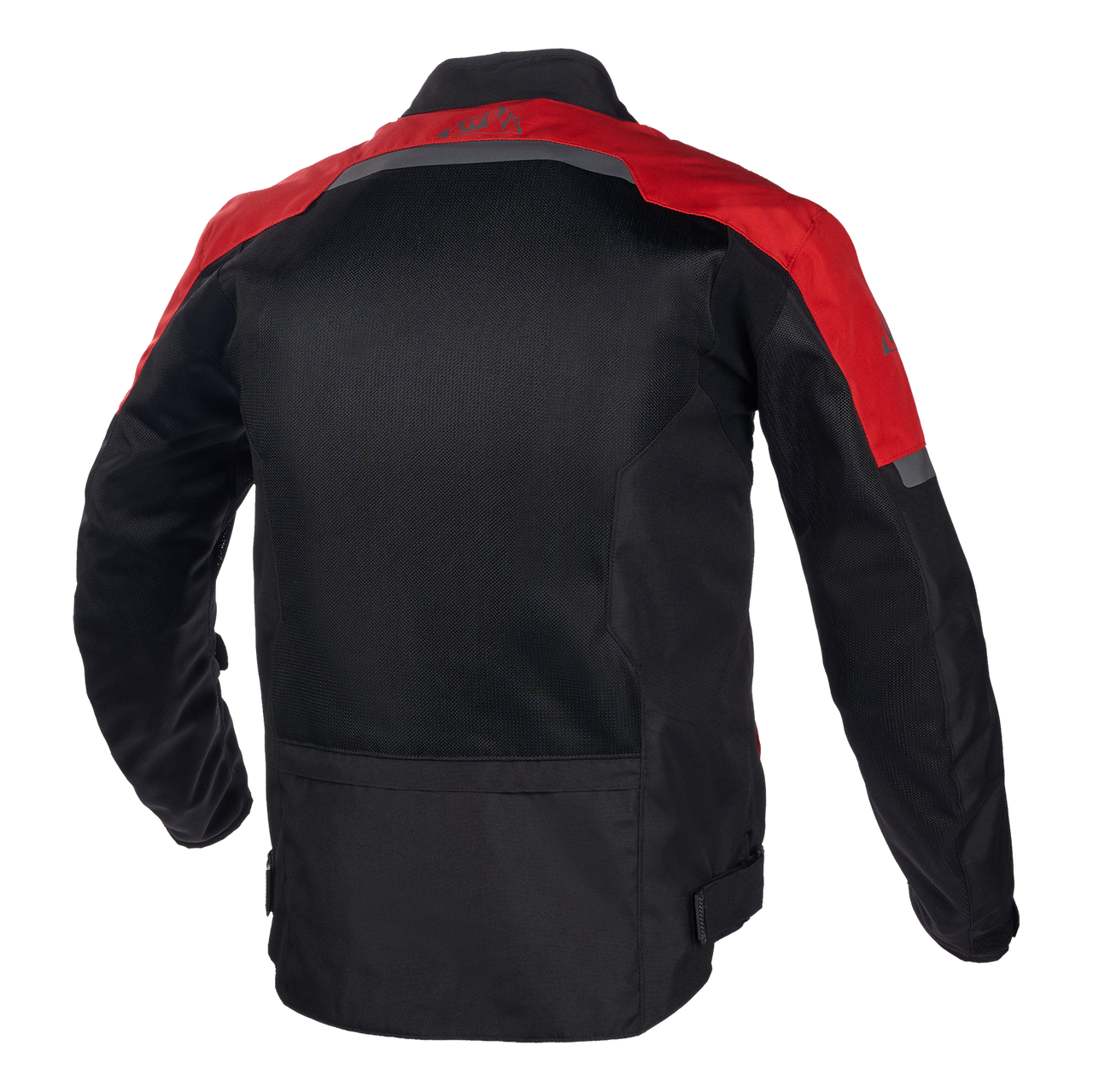 Tour-Master-Draft-Air-2.0-Motorcycle-Jacket-Red-Black-back-view