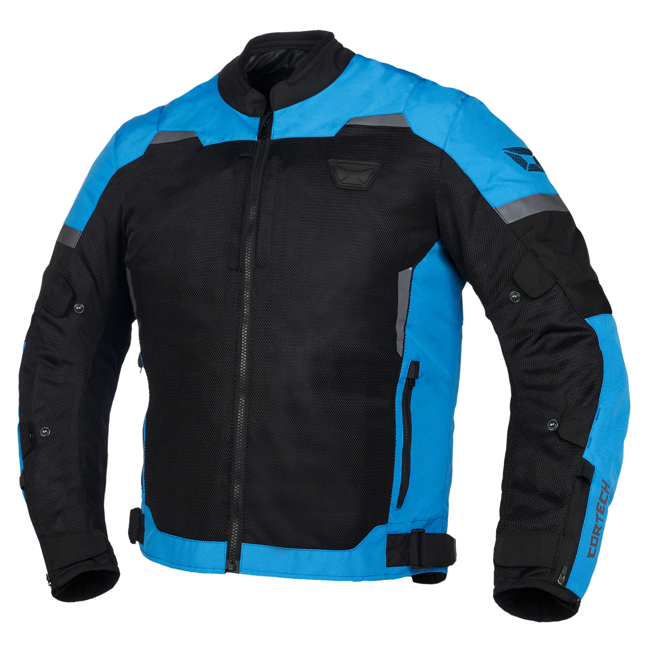 Cortech-Aero-Flo-2.0-Motorcycle-Riding-Jacket-Black-Blue