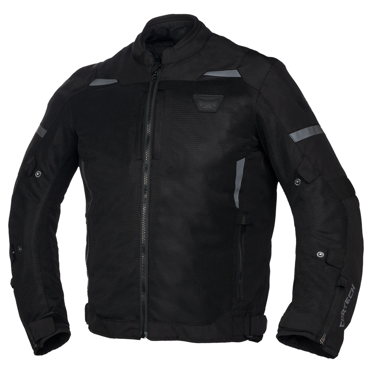 Cortech-Aero-Flo-2.0-Motorcycle-Riding-Jacket-Black-main