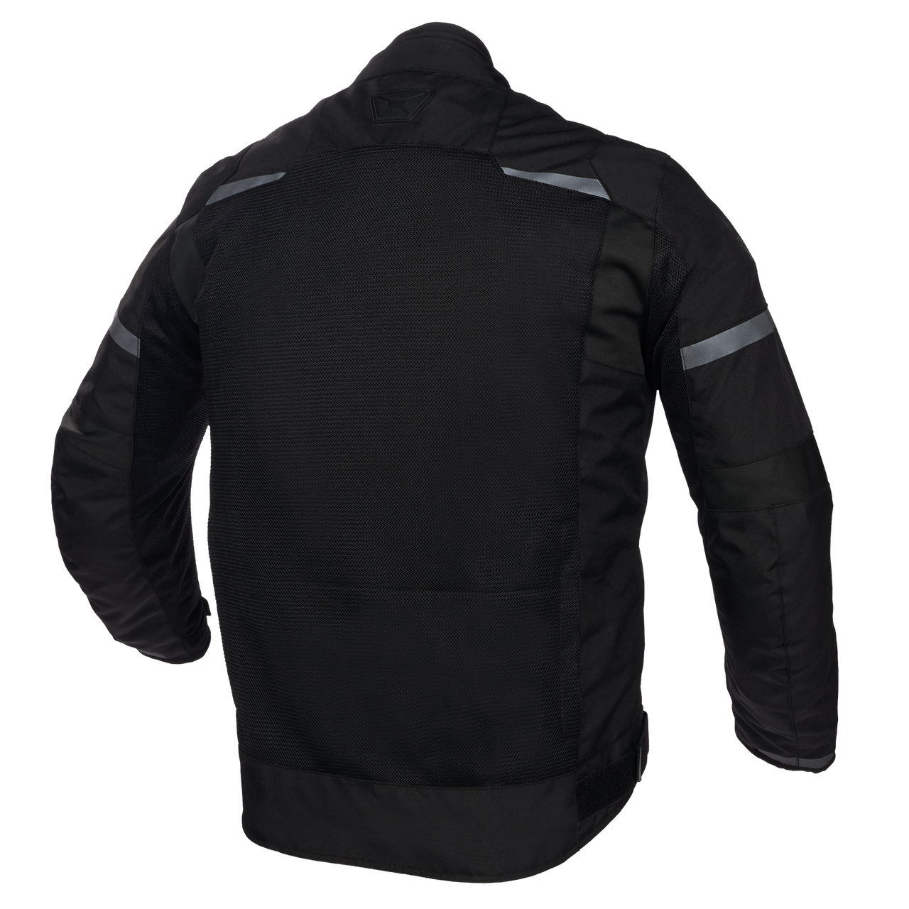 Cortech-Aero-Flo-2.0-Motorcycle-Riding-Jacket-Black-back-view