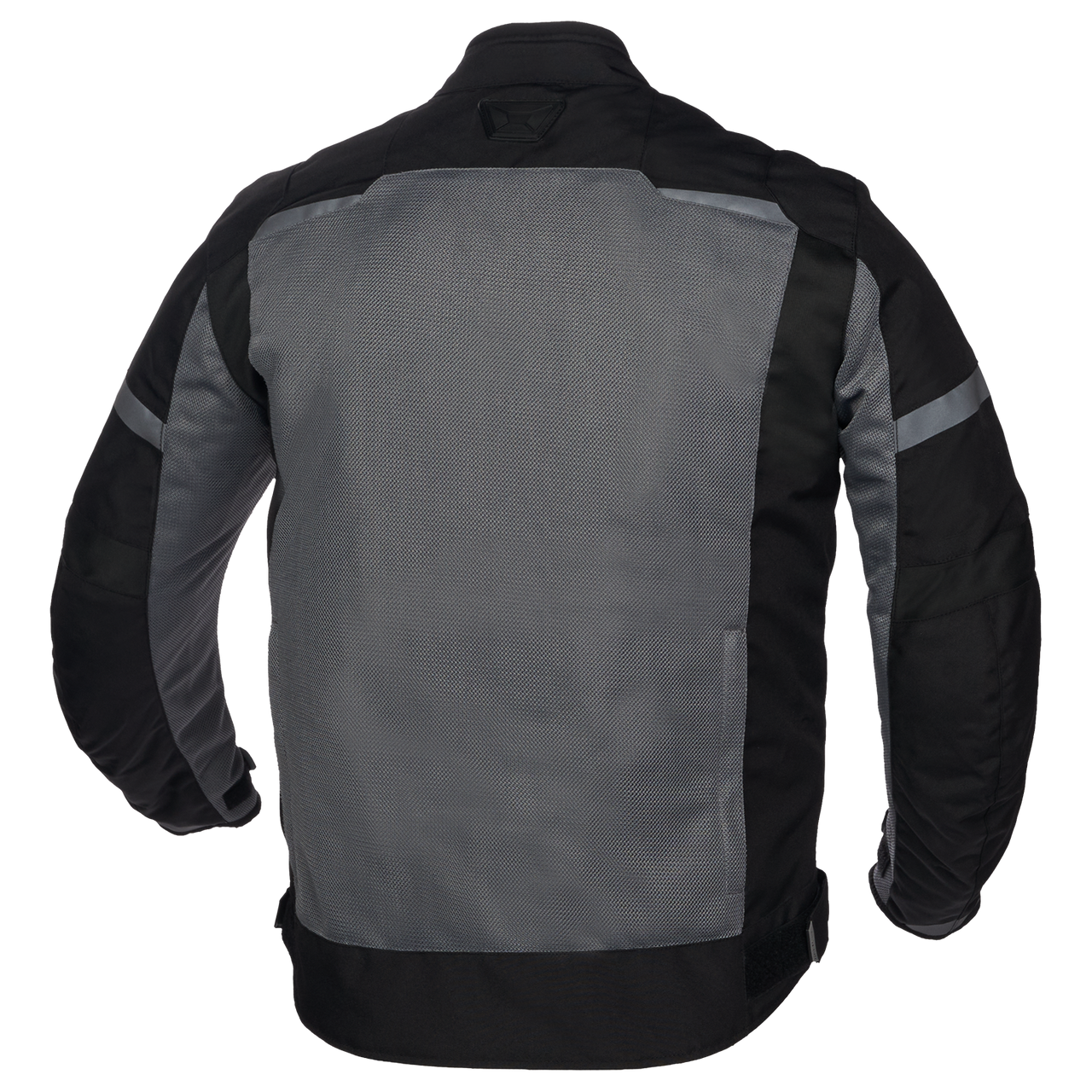 Cortech-Aero-Flo-2.0-Motorcycle-Riding-Jacket-Black-Grey-back-view