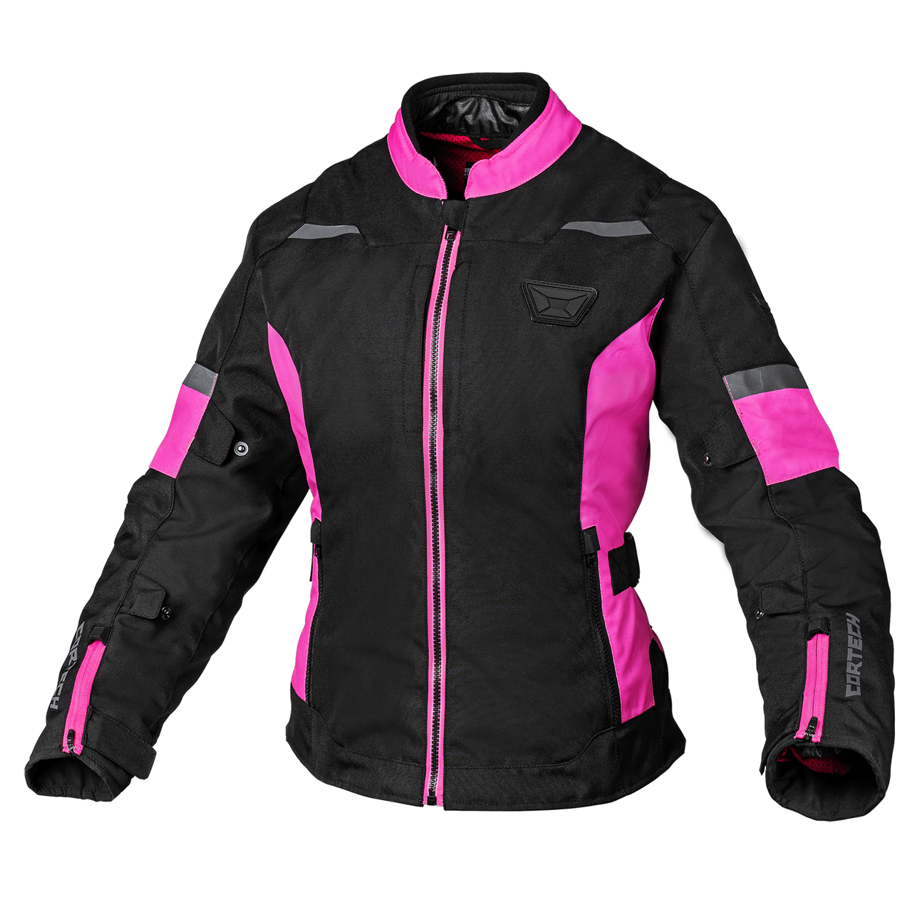 Cortech-Womens-Aero-Tec-2.0-Motorcycle-Jacket-Black-Pink-main