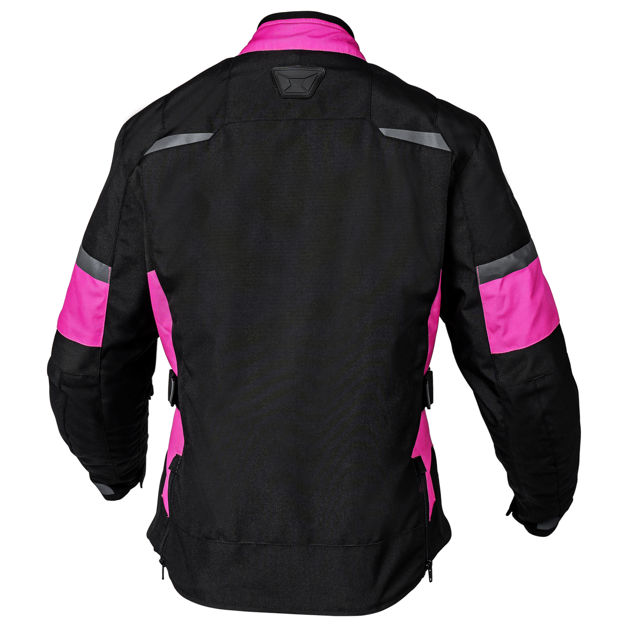 Cortech-Womens-Aero-Tec-2.0-Motorcycle-Jacket-Black-Pink-back-view