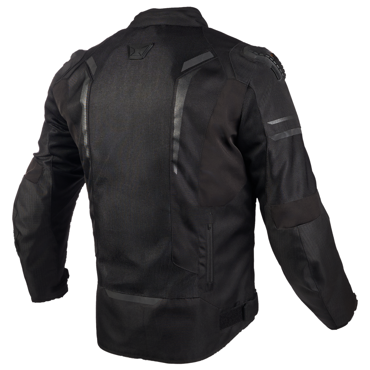 Cortech-Mens-Hyper-Flo-Air-2.0-Motorcycle-Jacket-Black-back-view