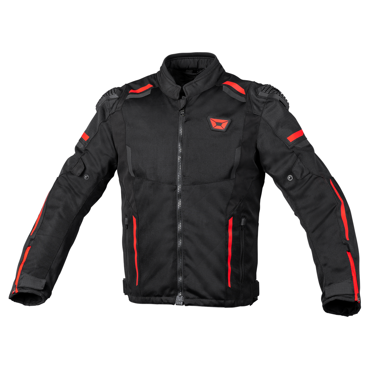 Cortech-Mens-Hyper-Flo-Air-2.0-Motorcycle-Jacket-Black-Red-Main