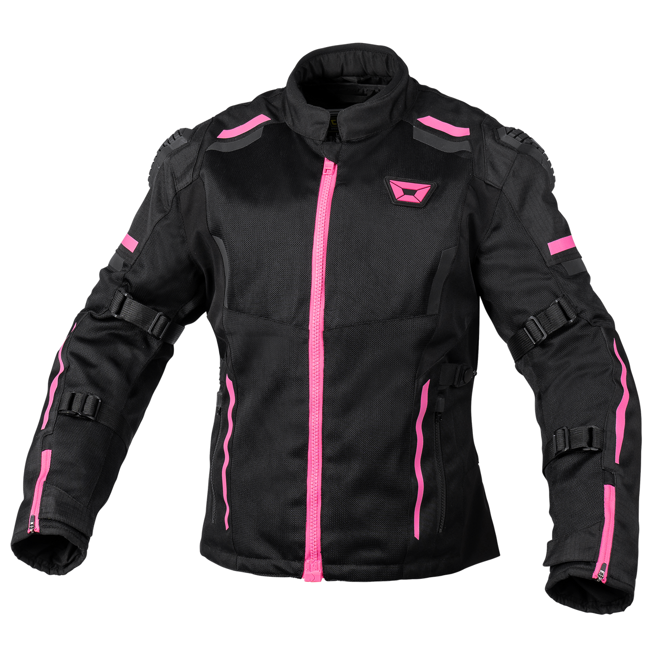 Cortech-Women’s-Hyper-Flo-Air-2.0-Motorcycle-Jacket-Black-Pink-main