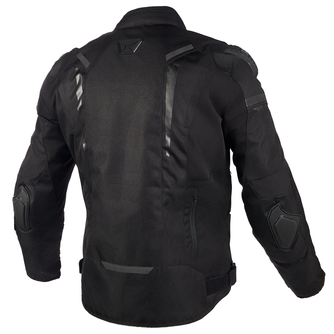 Cortech-Mens-Hyper-Tec-2.0-Motorcycle-Jacket-Black-back-view