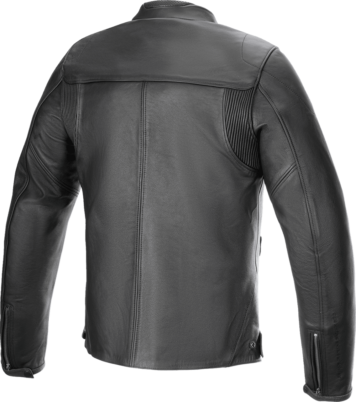 Alpinestars-Blacktrack-Leather-Motorcycle-Jacket-back-view