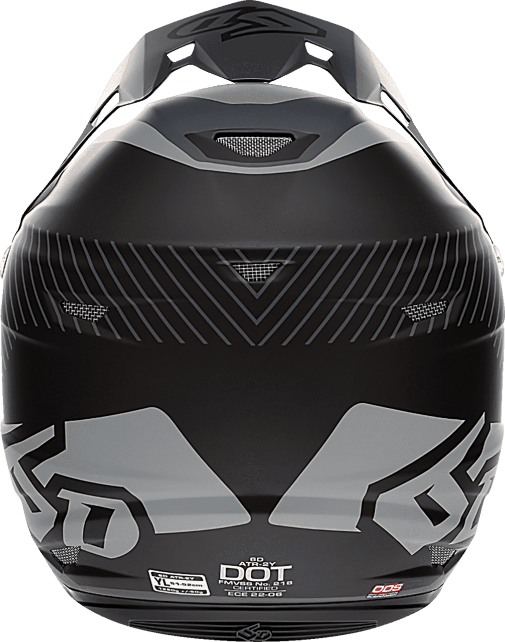 6D-Youth-ATR-2Y-Fusion-Off-Road-Helmet-black-back-view