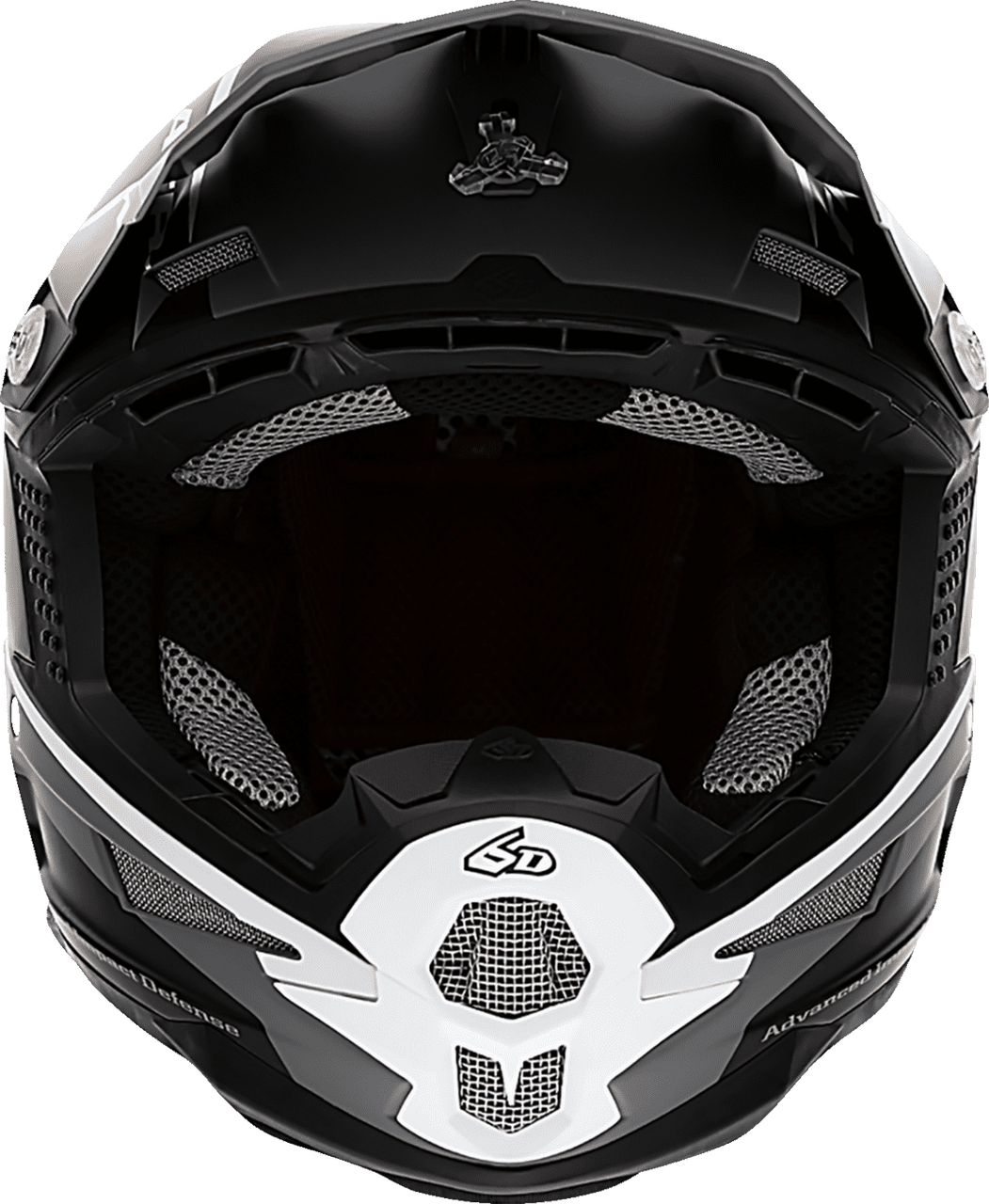 6D-ATR-1-Stealth-MX-Offroad-Helmet-White-front-view