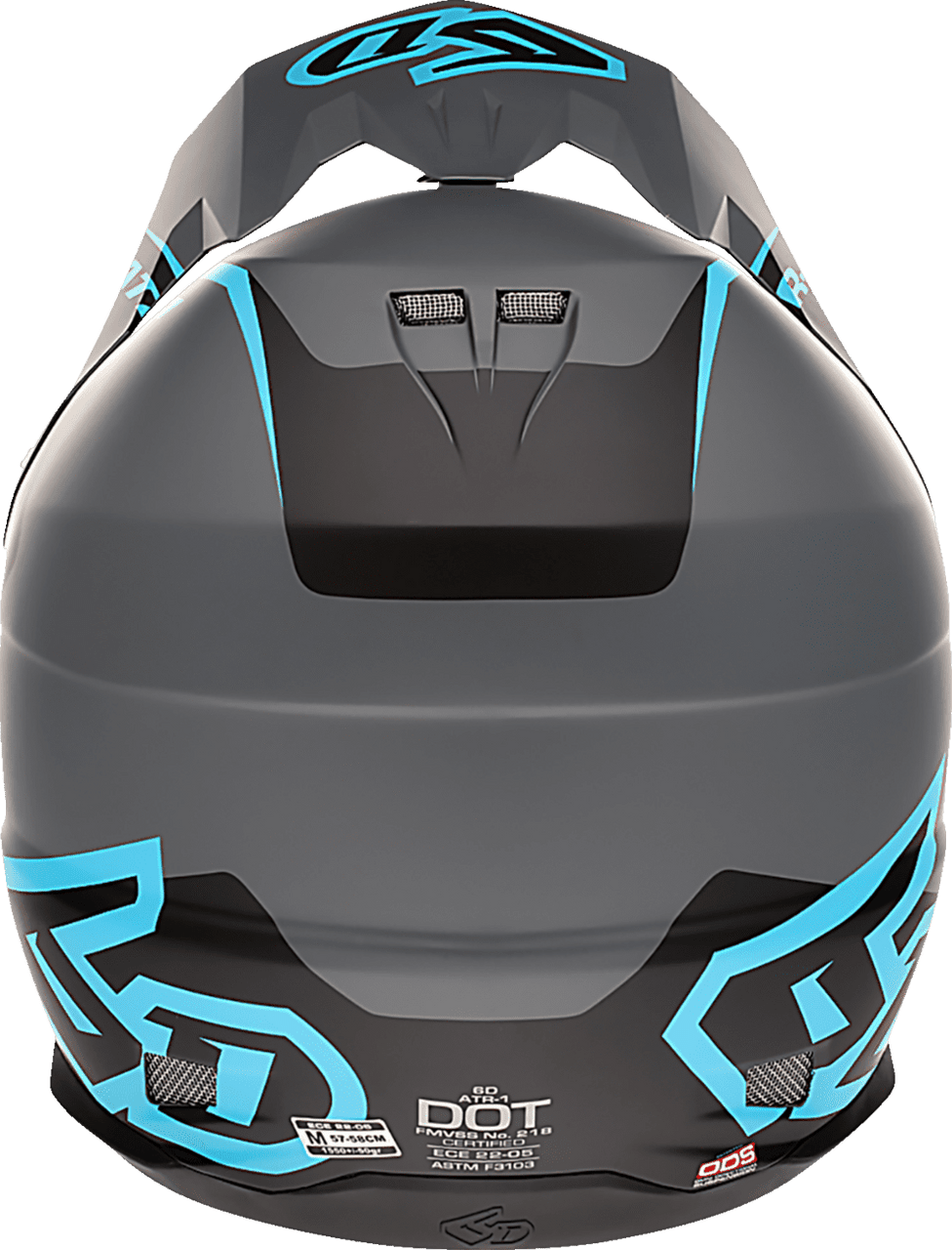 6D-ATR-1-Stealth-MX-Offroad-Helmet-Cyan-back-view