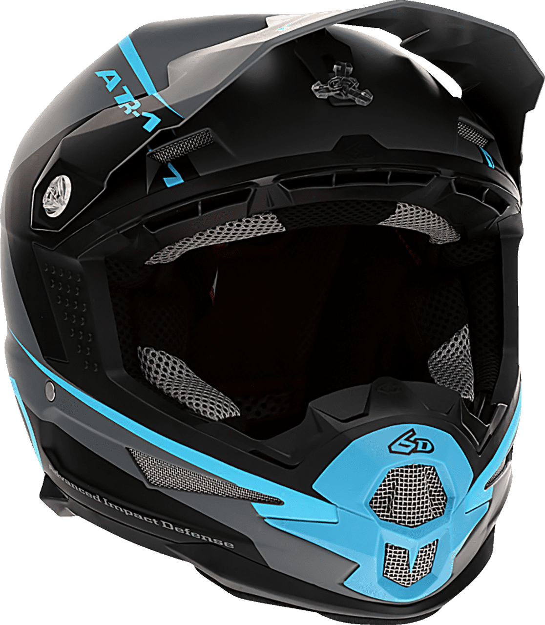 6D-ATR-1-Stealth-MX-Offroad-Helmet-Cyan-front-side-view