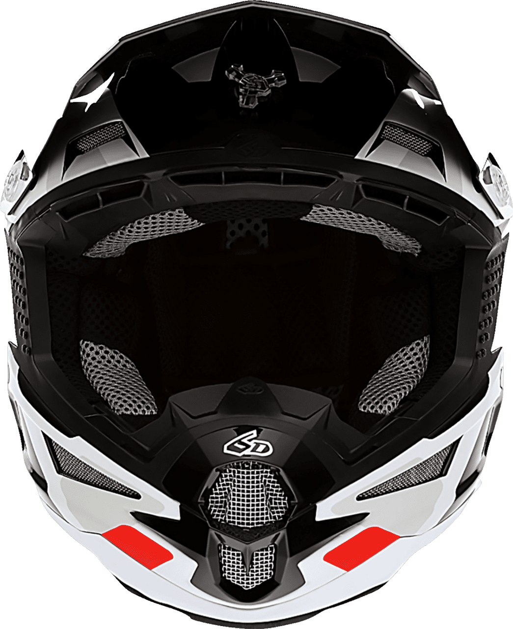 6D-ATR-1-Apex-MX-Offroad-Helmet-Red-front-view