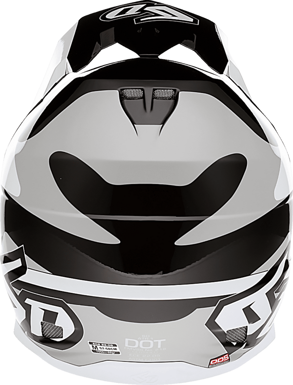 6D-ATR-1-Apex-MX-Offroad-Helmet-White-back-view