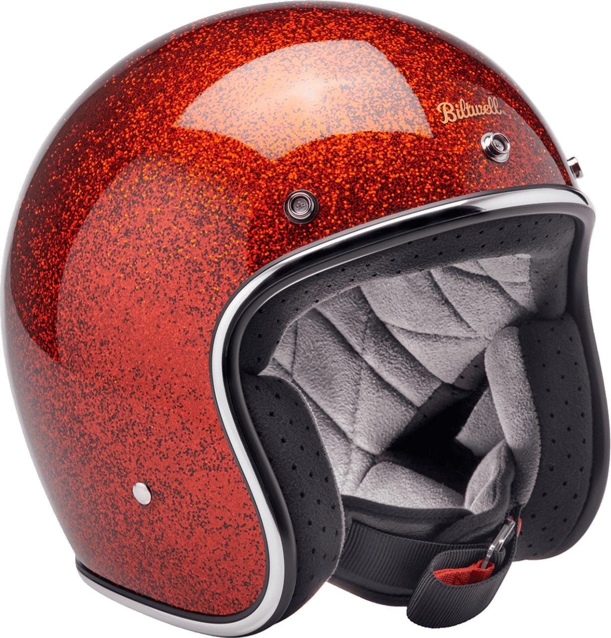 Biltwell-Bonanza-Megaflake-Open-Face-Motorcycle-Helmet-front-side-view