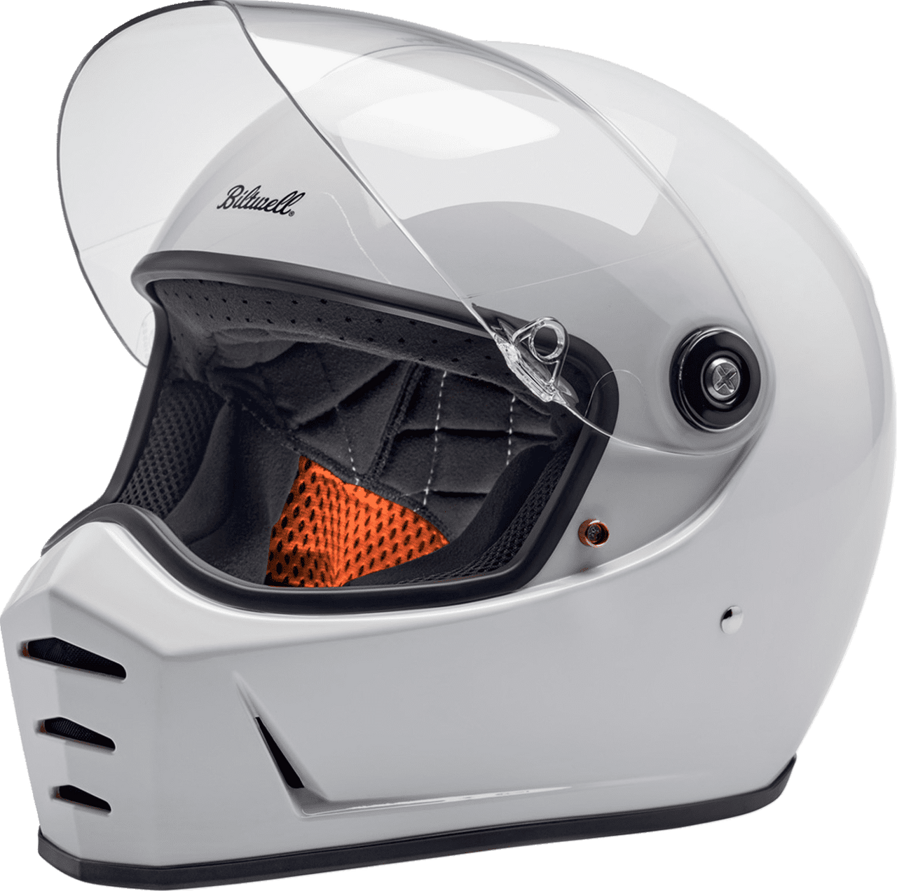 Biltwell-Lane-Splitter-22.06-Solid-Full-Face-Motorcycle-Helmet-white-open-visor