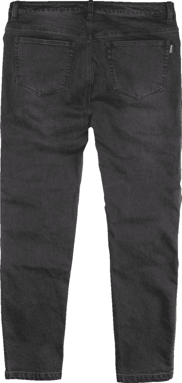 Icon-Mens-Slabtown-CE-Black-Denim-Jeans-back-view