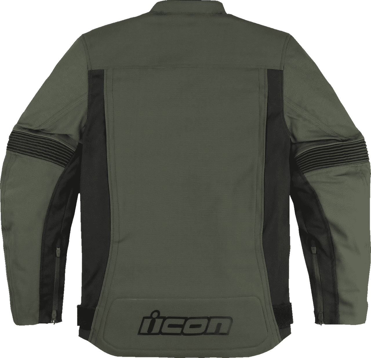 Icon-Mens-Slabtown-CE-Motorcycle-Jacket-Green-Back-view