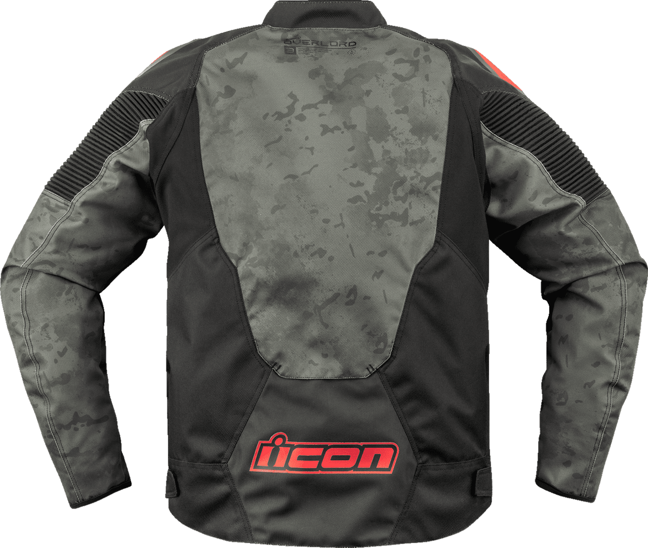 Icon-Mens-Overlord-3-CE-Magnacross-Motorcycle-Jacket-grey-back-view