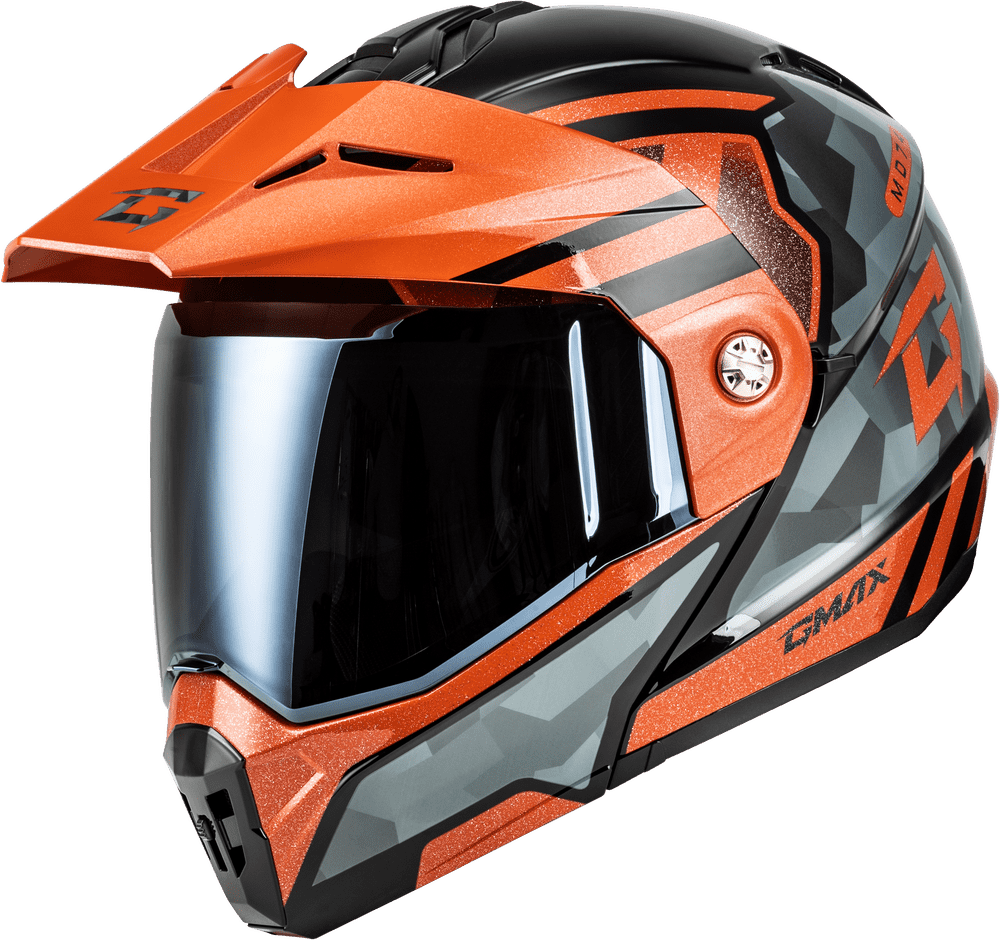 Gmax-MD-74-Striker-Black-Grey-Orange-Modular-Motorcycle-Helmet-main