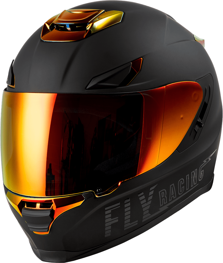 Fly-Racing-Sentinel-Recon-Matte-Black-Fire-Chrome-Full-Face-Motorcycle-Helmet-main