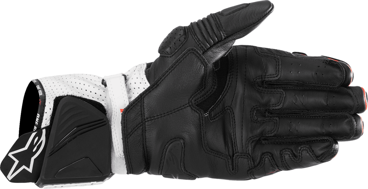 Alpinestars-GP-Pro-R4-Motorcycle-Gloves-Black-White-palm-view