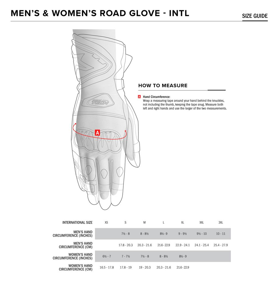 Alpinestars-GP-Pro-R4-Motorcycle-Gloves-size-chart