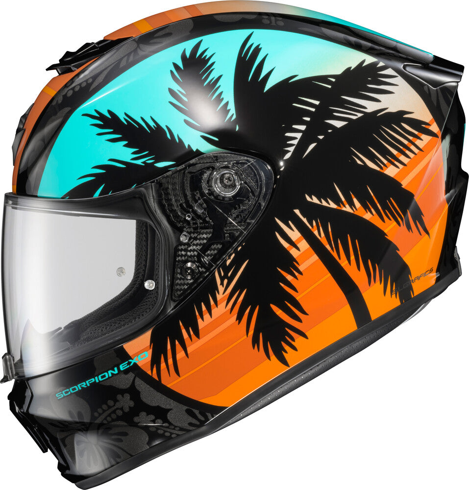 Scorpion EXO-R330 Tubbs Full Face Motorcycle Helmet