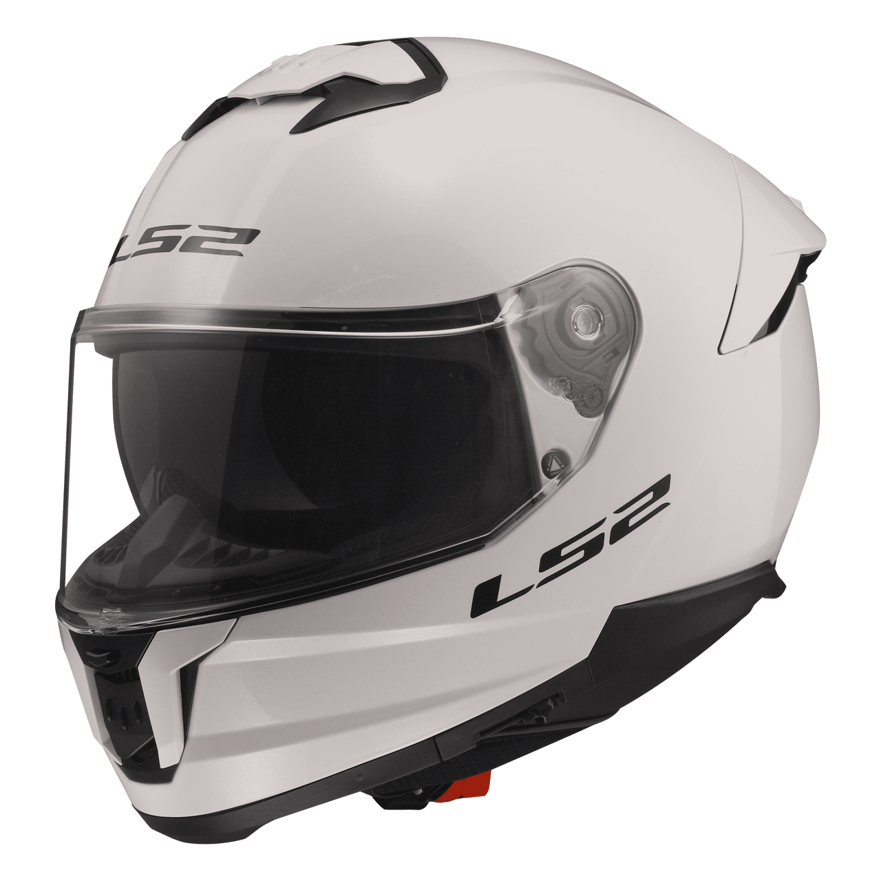 LS2-Stream II-Solid-Full-Face-Motorcycle-Helmet-White-main