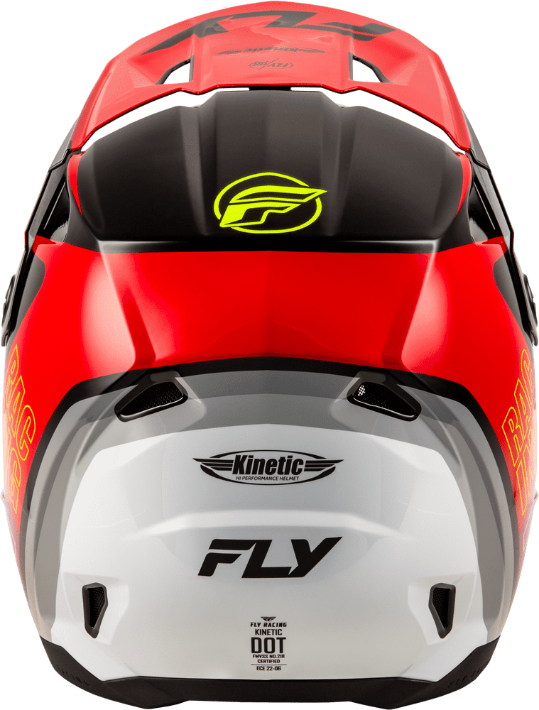 Fly-Racing-Kinetic-Rally-Motorcycle-Helmet-Red-Black-White-back-view