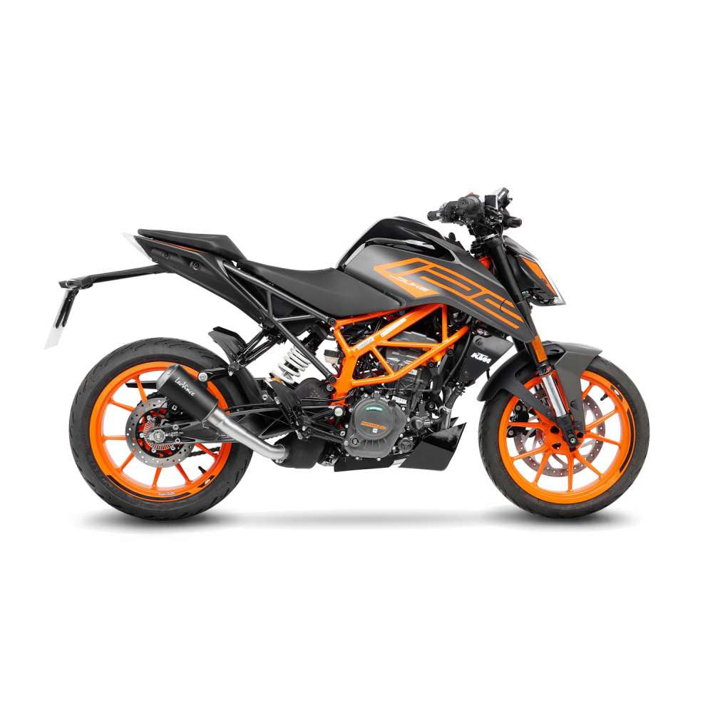 LeoVince-LV-10-Slip-On-Exhaust-KTM-390-Duke-2021-2023-KTM-125-Duke-2021-Black-Pic