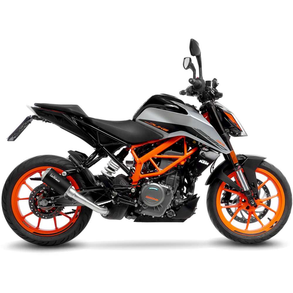 LeoVince-LV-10-Slip-On-Exhaust-KTM-390-Duke-2021-2023-KTM-125-Duke-2021-Black-Pic