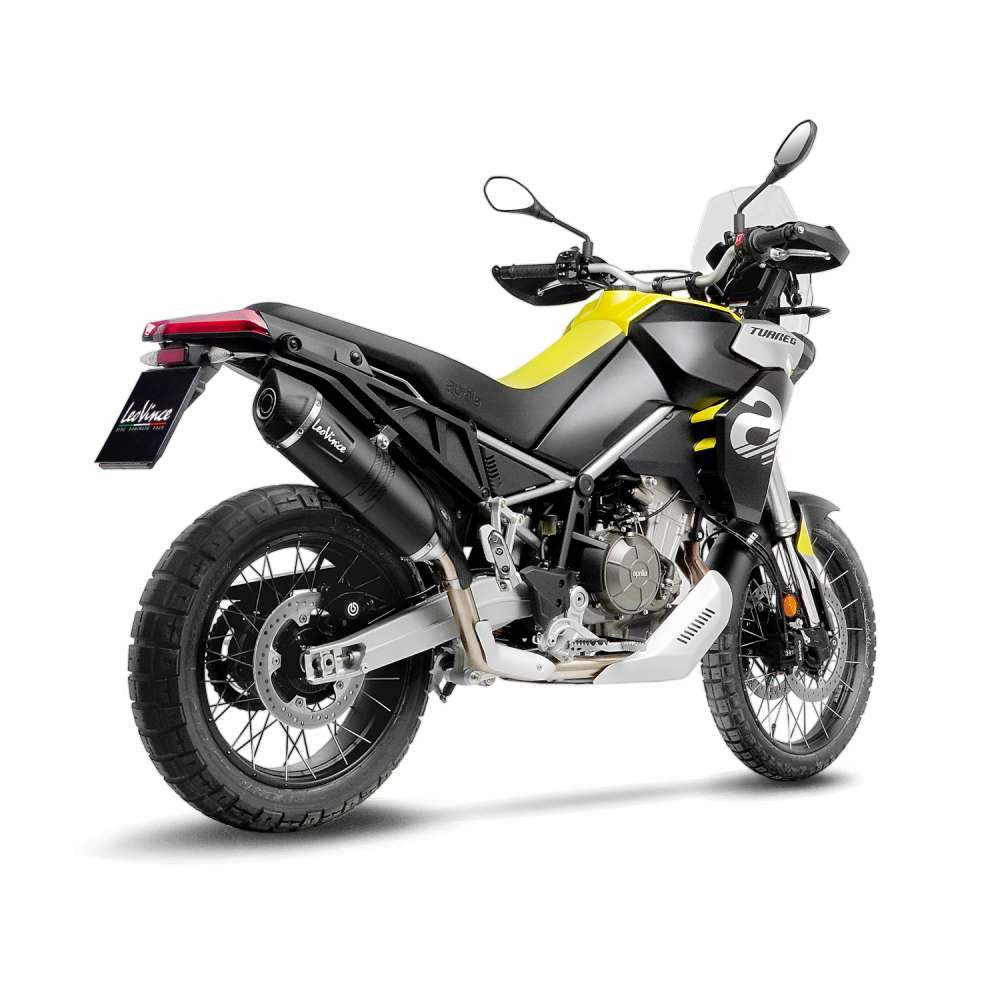 LeoVince-LV-One-EVO-Slip-On-Exhaust-Aprilia-Tuareg-660-2022-2024-Black-Edition-pic