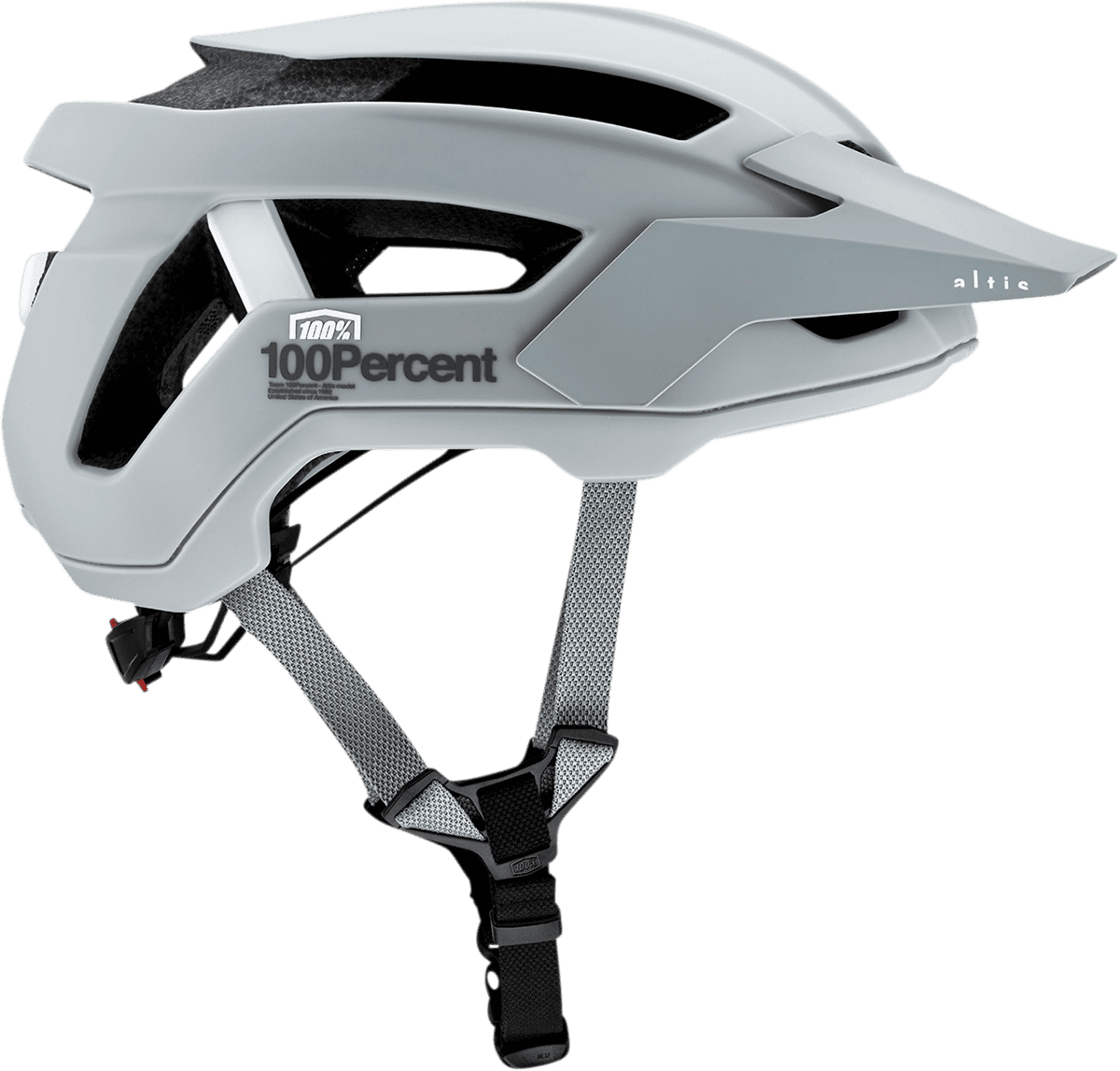 100%-Altis-Bicycle-Helmet-Grey-Main