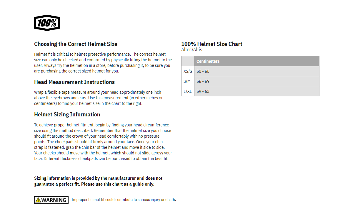 100%-Altis-Gravel-Bicycle-Helmet-size-chart