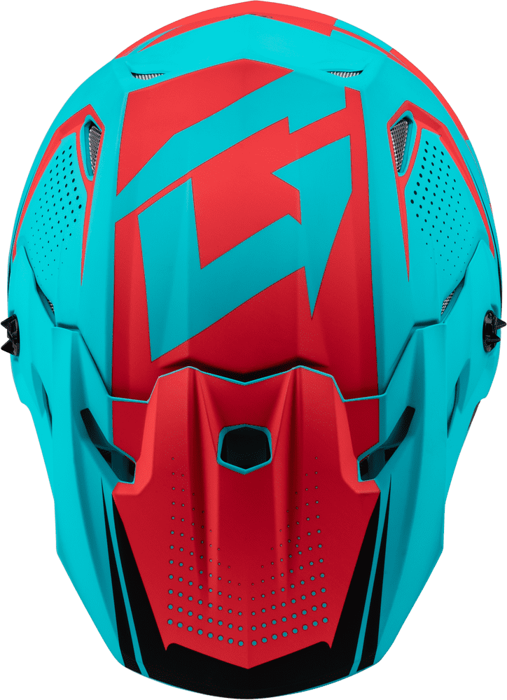 Gmax-MX-96-502-Motorcycle-Helmet-Matte-Blue-Red-top-view