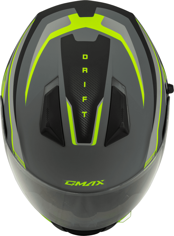 Gmax-FF-18-Drift-Full-Face-Motorcycle-Helmet-Matte-Grey-Hi-Viz-top-view