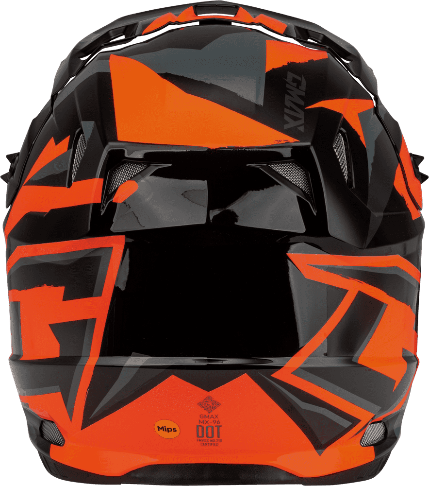 Gmax-MX-96-Splinter-Motorcycle-Helmet-Black-Orange-back-view