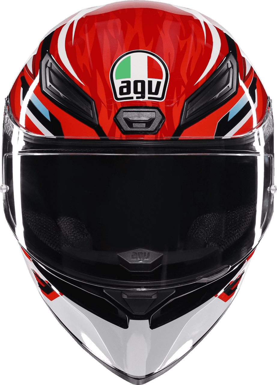 AGV-K1-S-Lion-Full-Face-Motorcycle-Helmet-front-view